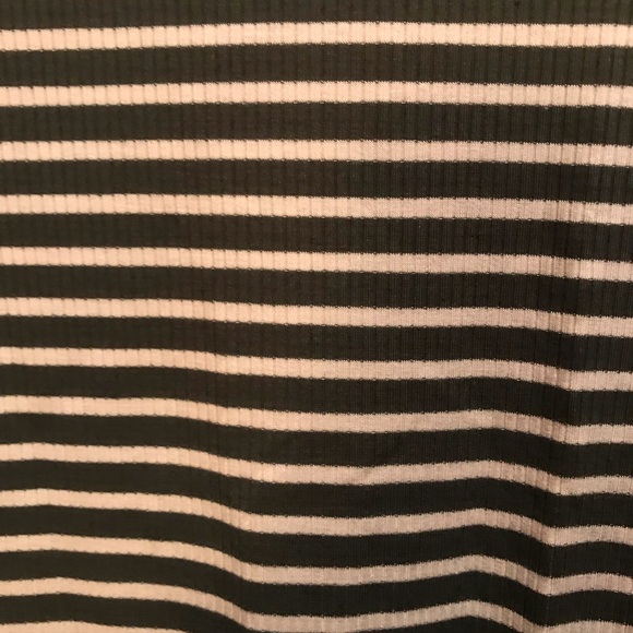 ❌SOLD❌ NWT LLR Classic T Charcoal & White Striped - Picture 6 of 8